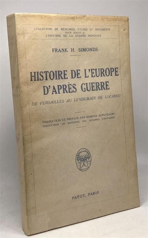 Histoire De L Europe D Apr S Guerre De Versailles Au Lendemain De