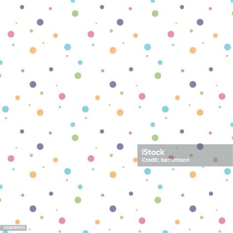 Polka Dots Colorful Background Holiday Background Web Icon Symbol Sign Romantic Wedding Love