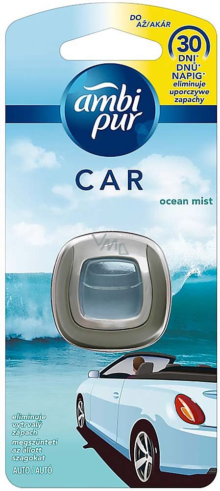 Ambi Pur Car Ocean Mist Osv Ova Vzduchu Do Auta Ml Vmd Drogerie A