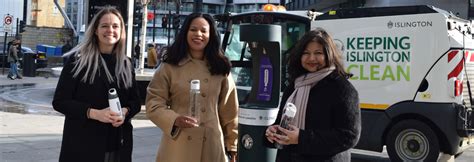 New Drinking Fountain Near Old Street Helps To Cut Single Use Plastic