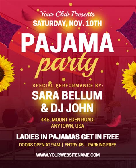 25 Party Flyer Templates