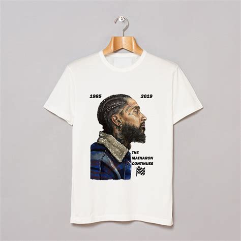 Rip Crenshaw Rapper Nipsey Hussle 1985 2019 Tmc T Shirt Km Kendrablanca