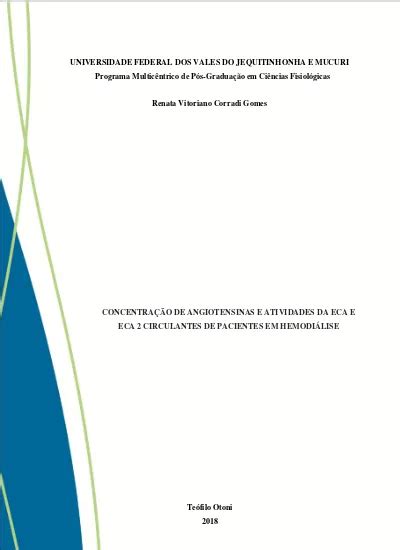 Concentra O De Angiotensinas E Atividades Da ECA E ECA 2 Circulantes