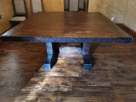 Rustic Farmhouse Dining Tables & Benches – Great Blue Heron Furniture