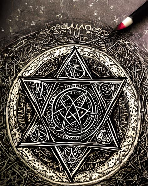 Wiccan Ritual Magic Graphic · Creative Fabrica