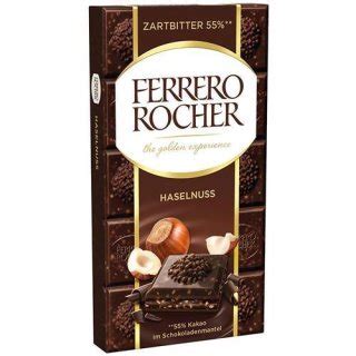 Ferrero Rocher Bar Hazelnut Dark Buy Online Now Ferrero German