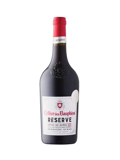 CELLIER DES DAUPHINS RÉSERVE GRENACHE SYRAH 2019 AC Côtes du Rhône