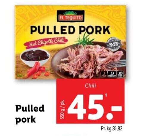 Pulled Pork Tilbud Hos Lidl