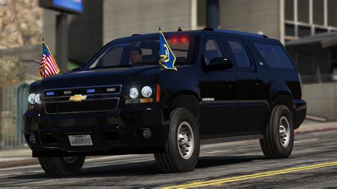 Chevrolet Suburban Secret Service Add On Wipers Lods Gta5