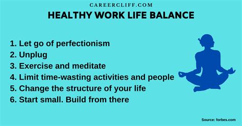 tips  healthy work life balance  workplace careercliff