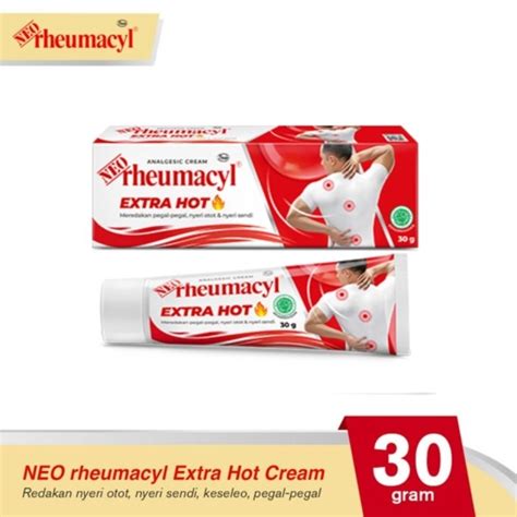 Jual Neo Rheumacyl Extra Hot Eucalyptus Cream Tube Gr Shopee