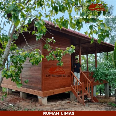 Rumah Kayu Segitiga Rumah Kayu Knock Down