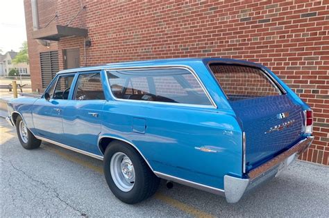 1966 Chevrolet Chevelle 300 Deluxe Wagon 4 Speed 454 Powered