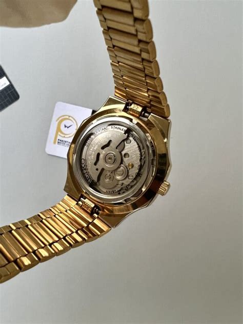 Seikonaut Gold Color Automatic Men Snkk Pakwc