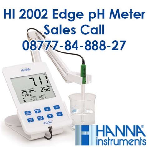 Promo Hi 2002 Edge Ph Meter Hanna Instruments Made In Europe Diskon 23