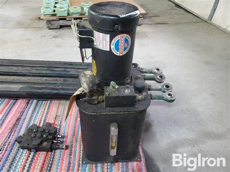 Hydraulic Pump & Cylinders BigIron Auctions