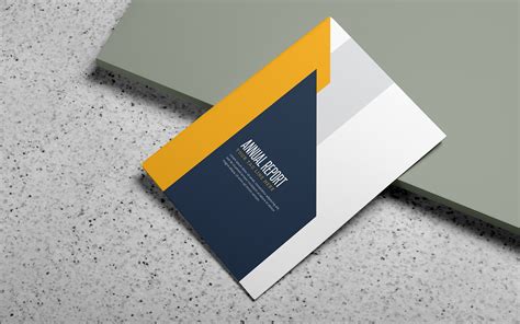 Creative And Modern Annual Report Template Designs Entheosweb