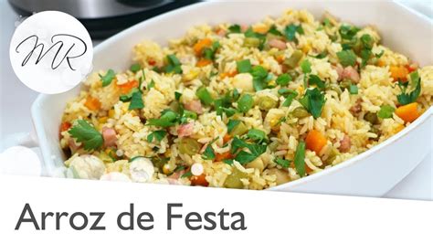 Arroz De Festa Na Panela De Press O El Trica Receitas Na Press O