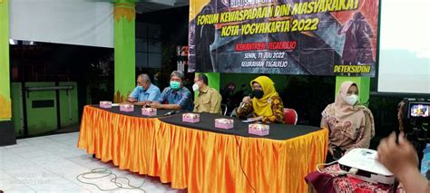 Kelurahan Tegalrejo Roadshow Dan Sosialisasi Forum Kewaspadaan Dini Masyarakat Di Kelurahan