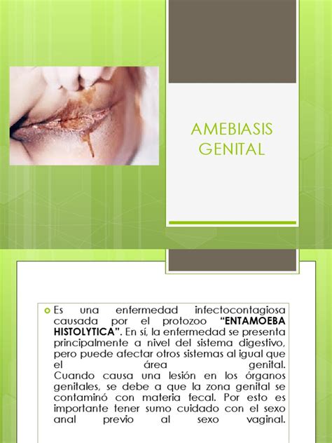 Amebiasis Genital Pdf Epidemiología Rtt