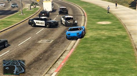 Police Car Chases 2 Gta V Franklin Vs Police Cops Car Games 3d