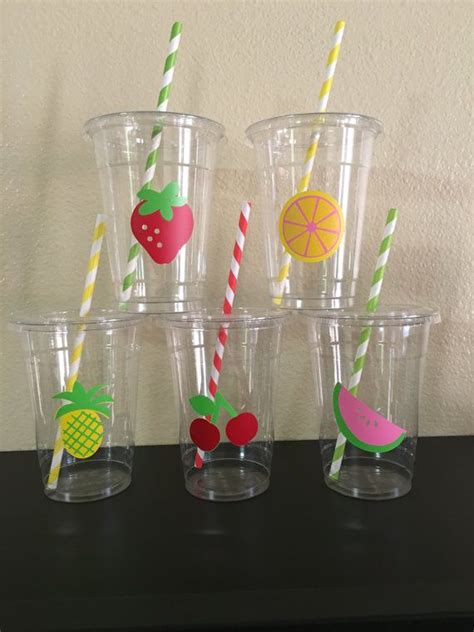 Fruit Party Cups, Tutti Fruity Party Cups, Tutti Frutti Party Cups ...