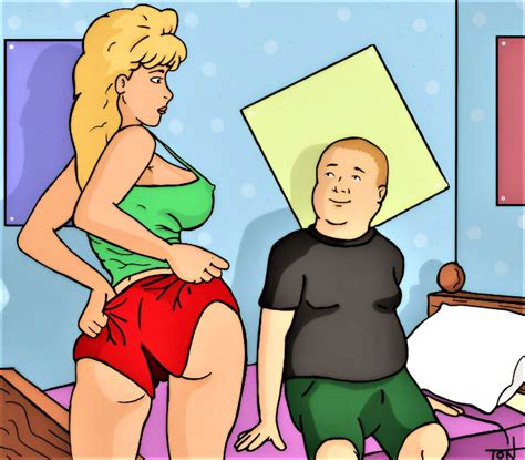 Hentai Busty Ass Big Breasts Bobby Hill Crop Top Erect Nipples Under