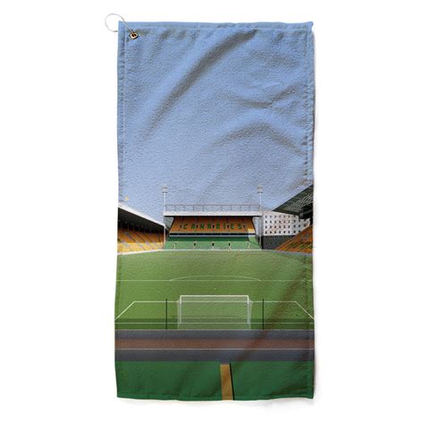 Carrow Road Illustrated Golf Towel The Terrace Store