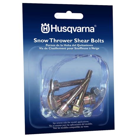 Husqvarna Snow Thrower Shear Pins at Lowes.com