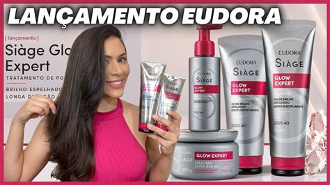 EUDORA SIAGE GLOW EXPERT Testei linha completa PRIMEIRAS IMPRESSÕES