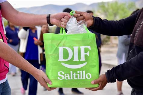 Inician Gobierno Y Dif Saltillo Entrega De Alimentos Nutritivos En El