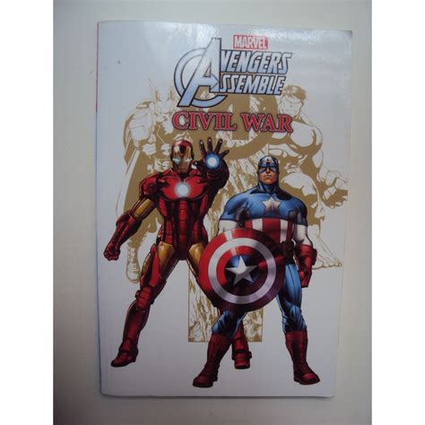 Avengers Assemble Civil War Importada Shopee Brasil