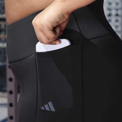 Adidas Optime Training Luxe 7 8 Leggings Black Adidas Uae