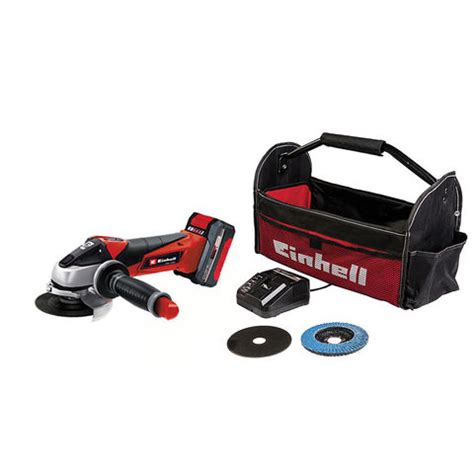 Einhell Power X-Change Einhell Power X-Change TE-AG18/115Li Kit 115mm ...