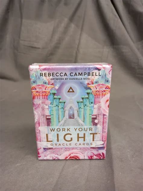 Campbell Work Your Light Oracle Cards Simon Charles Auctioneers