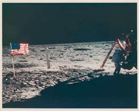 Neil Armstrong moonwalk, space selfie photos up for Christie's auction