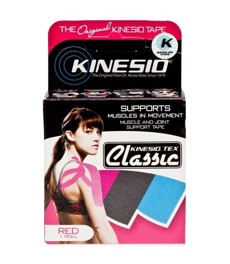 Kinesio Tape Tex Classic 5 Cm X 4 M Ağrı Bandı Kırmızı Fitmoda