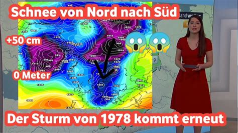 Wetter In Deutschland Ein Gro Er Schneesturm Naht Mit Viel Frost Und