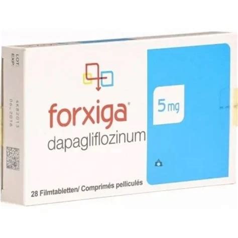 Forxiga 5 Mg Dapagliflozin Tablet Packaging Size 14 X 2 At Rs 345