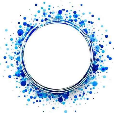 Blue Vector Frame