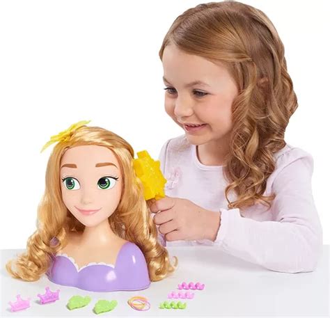 Rapunzel Cabeza Para Peinar Princesa Disney Muñeca Original en venta en