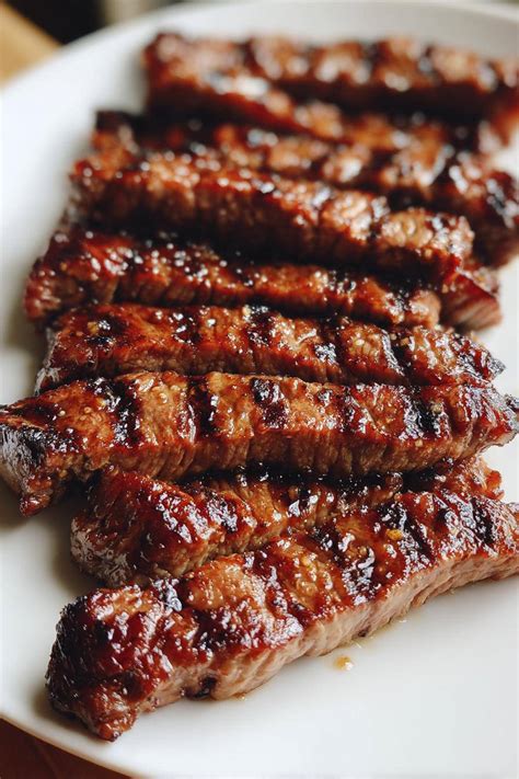 18 Minute Grill Pan Honey Glazed Steak Strips Irresistibly Juicy