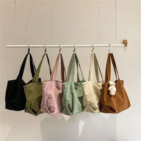 Bolso De Pana Reutilizable Para Mujer Bolsa De Hombro Suave