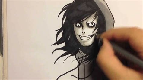 Drawing Jeff The Killer CALAIZKA