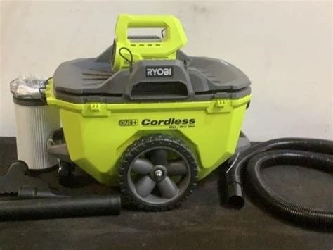 Ryobi 18v 6 Gallon Wetdry Vacuum P770id Lot 25 July Monthly Day 1