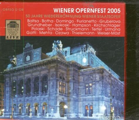 C I Orchester Der Wiener Staatsoper Wiener Opernfest