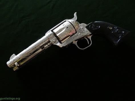 Gunlistings.org - Pistols Colt Single Action Army Fully Engraved