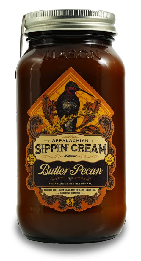 The Sugarland Appalachian Butter Pecan Flavored Sipping Cream Is The