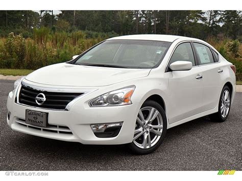 2013 Pearl White Nissan Altima 35 S 71634315 Car