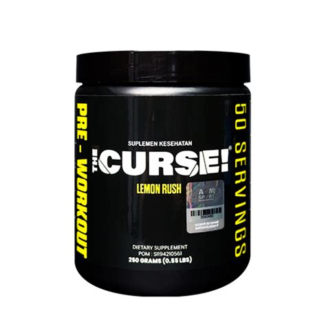 Cobralabs The Curse Pre Workout Gram Lemon Lime Aom Sport